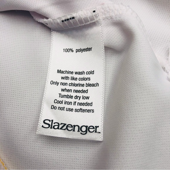 Slazenger White Polo Golf Shirt - Picture 12 of 16